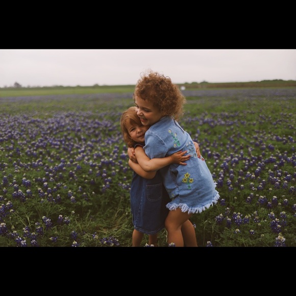 Stella McCartney kids denim floral dress - Picture 10 of 10